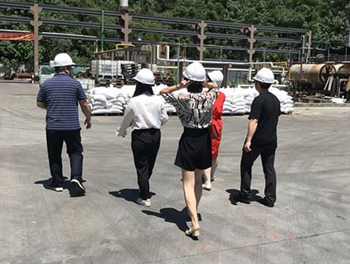 Caldic上海办公室团队参观了我们的工厂